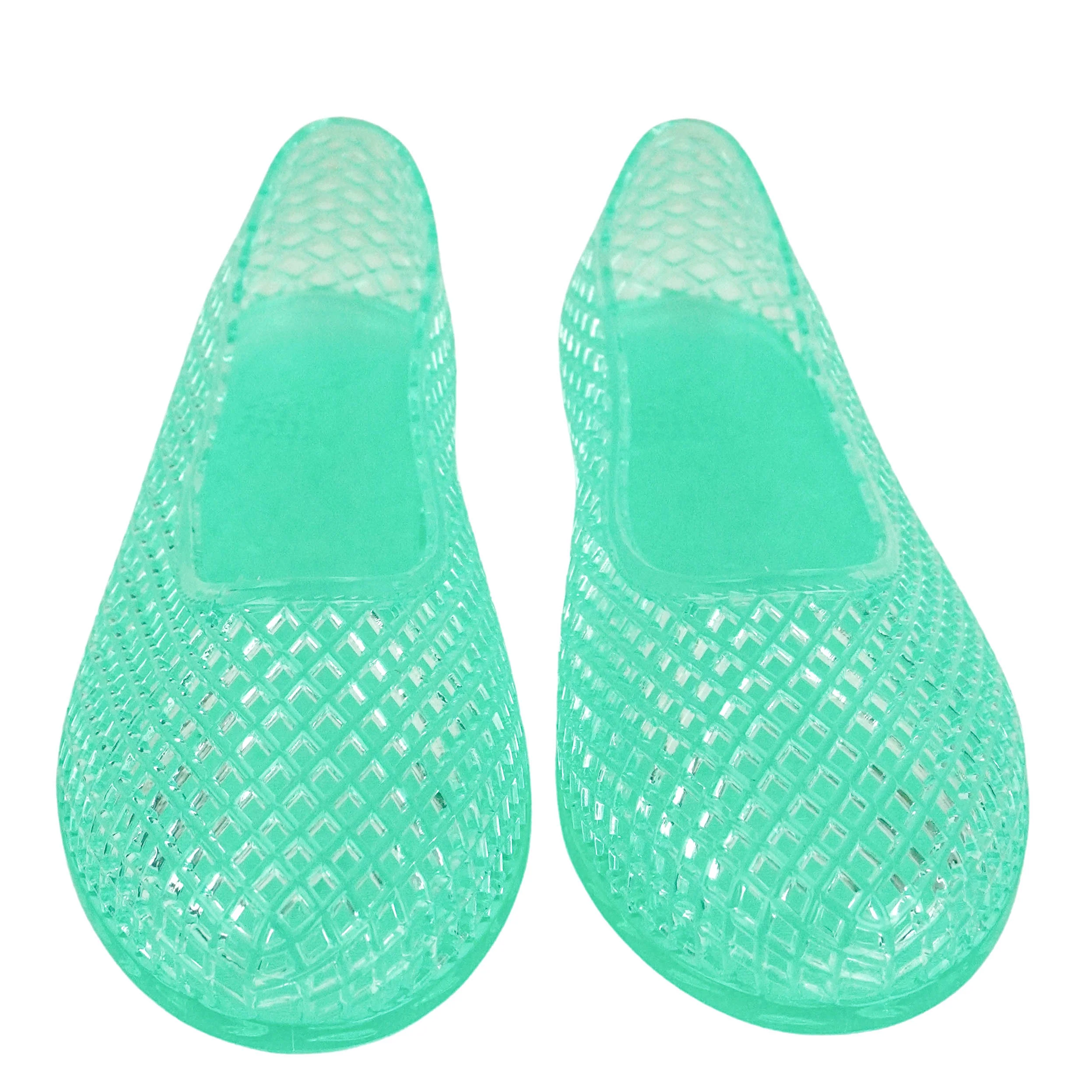Ancient Greek Sandals Iro Jelly Flats in Aqua - Image 5