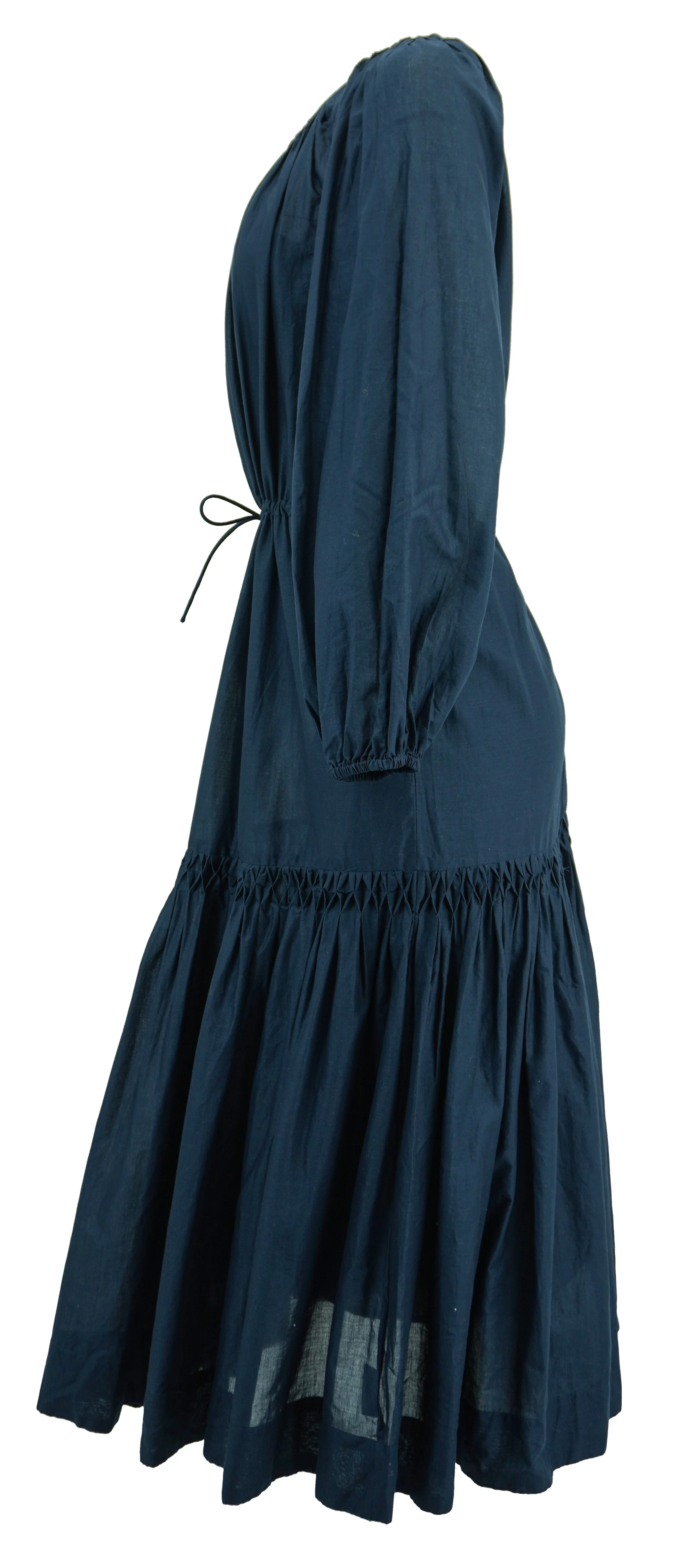 Merlette Allegra Dress in Navy - Image 3