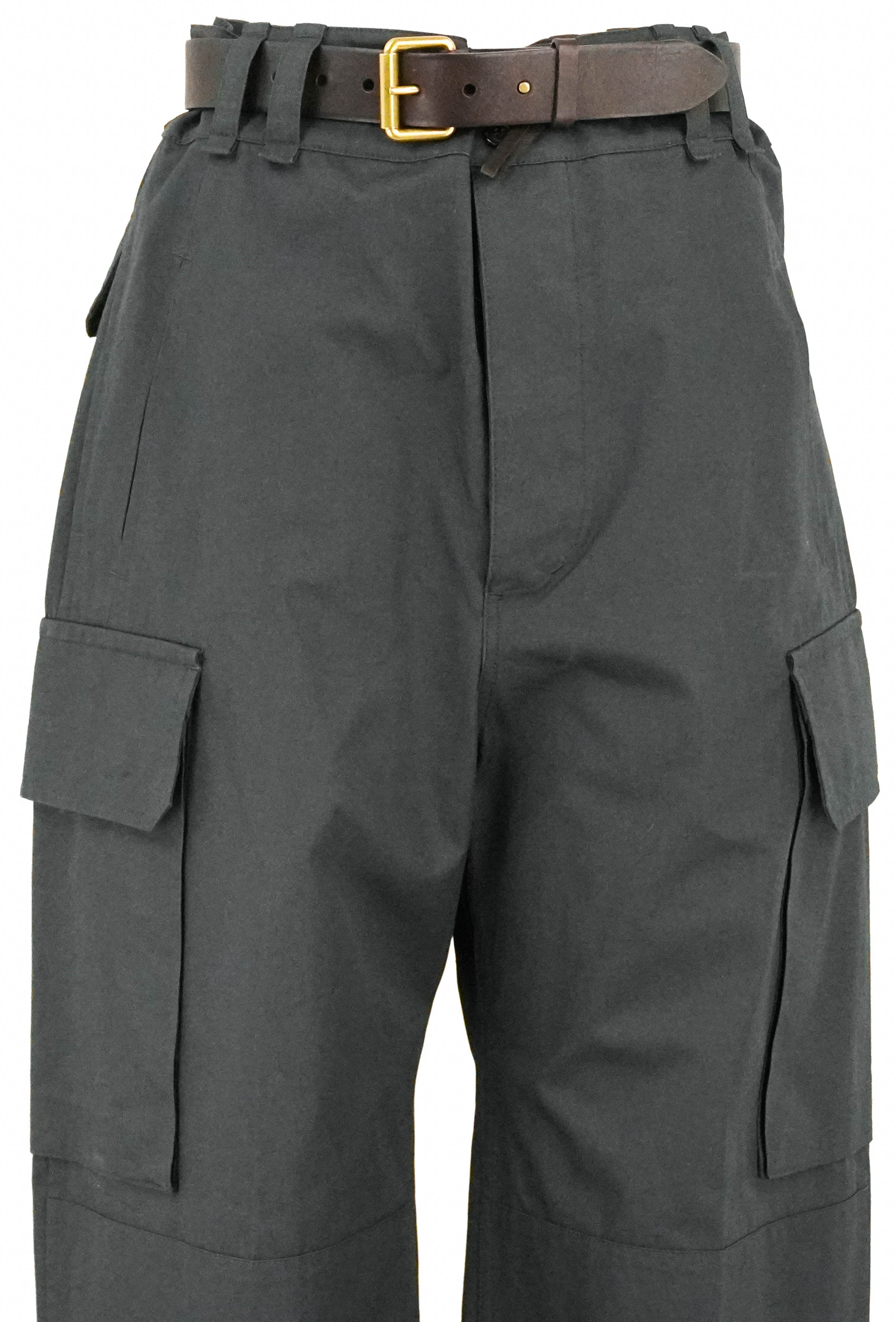 Saint Laurent Cassandre Cargo Pants in Dark Grey - Image 4