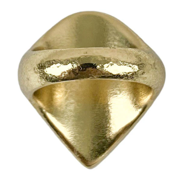Ulla Johnson Brass and Crystal Ring - Image 4