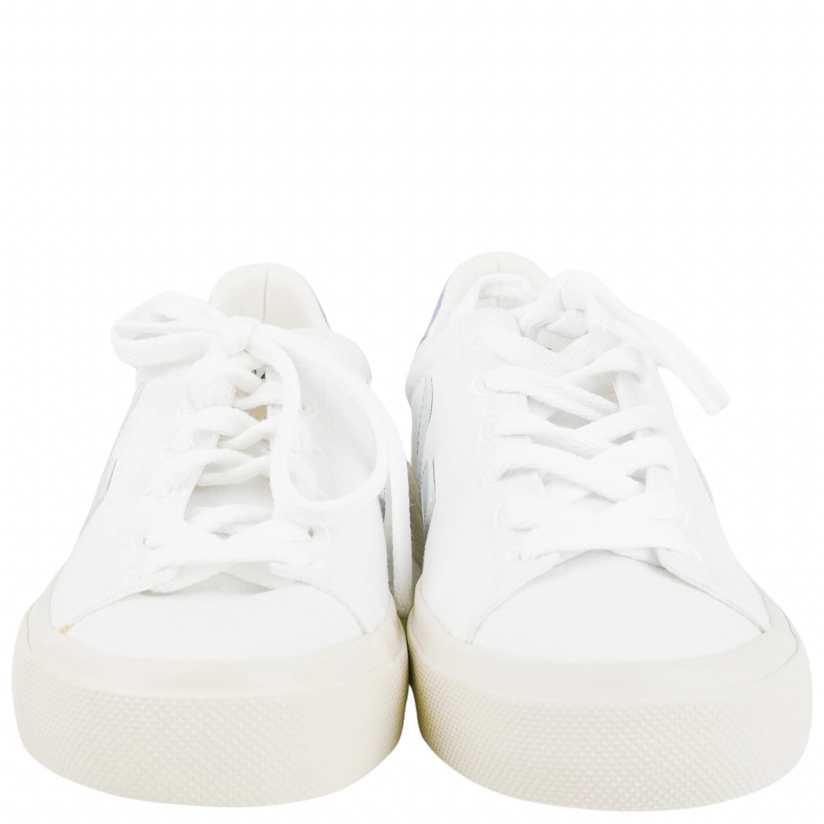 Veja Campo Sneakers in White Swan Lavender - Image 4